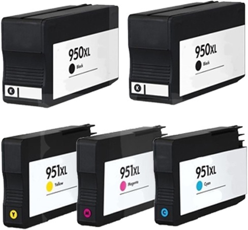 Immagine prodotto Hermex Cartuccia di inchiostro XL compatibile per HP OfficeJet Pro 8620 e-All-in-One (M, C, Y, FC)