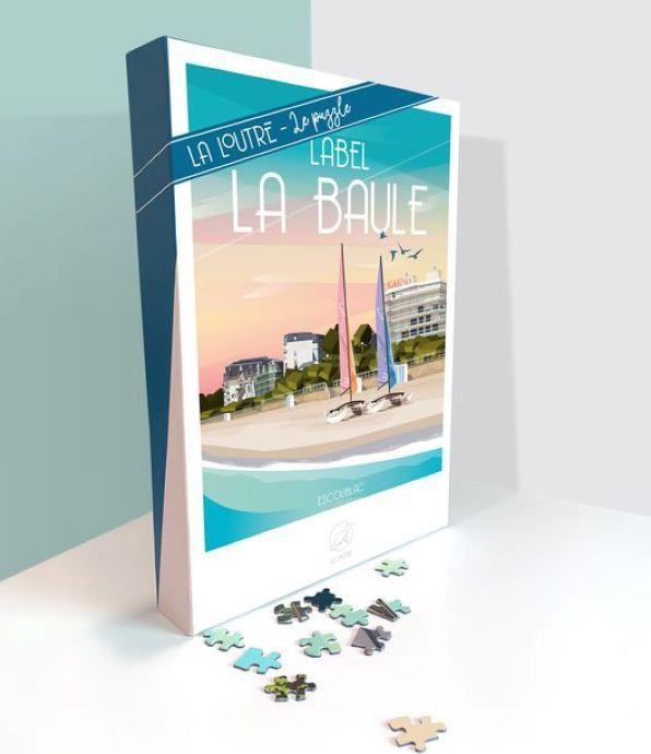 Actual product image La Loutre Puzzle 1000 pieces Label LA BAULE (1000 pieces)