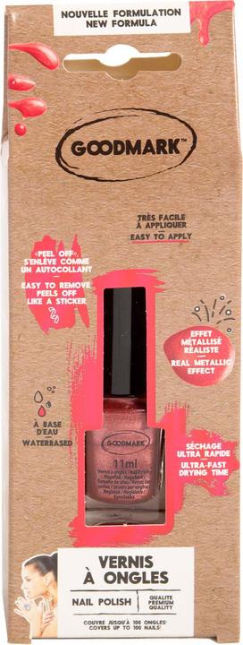 Produktbild Goodmark Nagellack metallic Effekt pink (Pink)