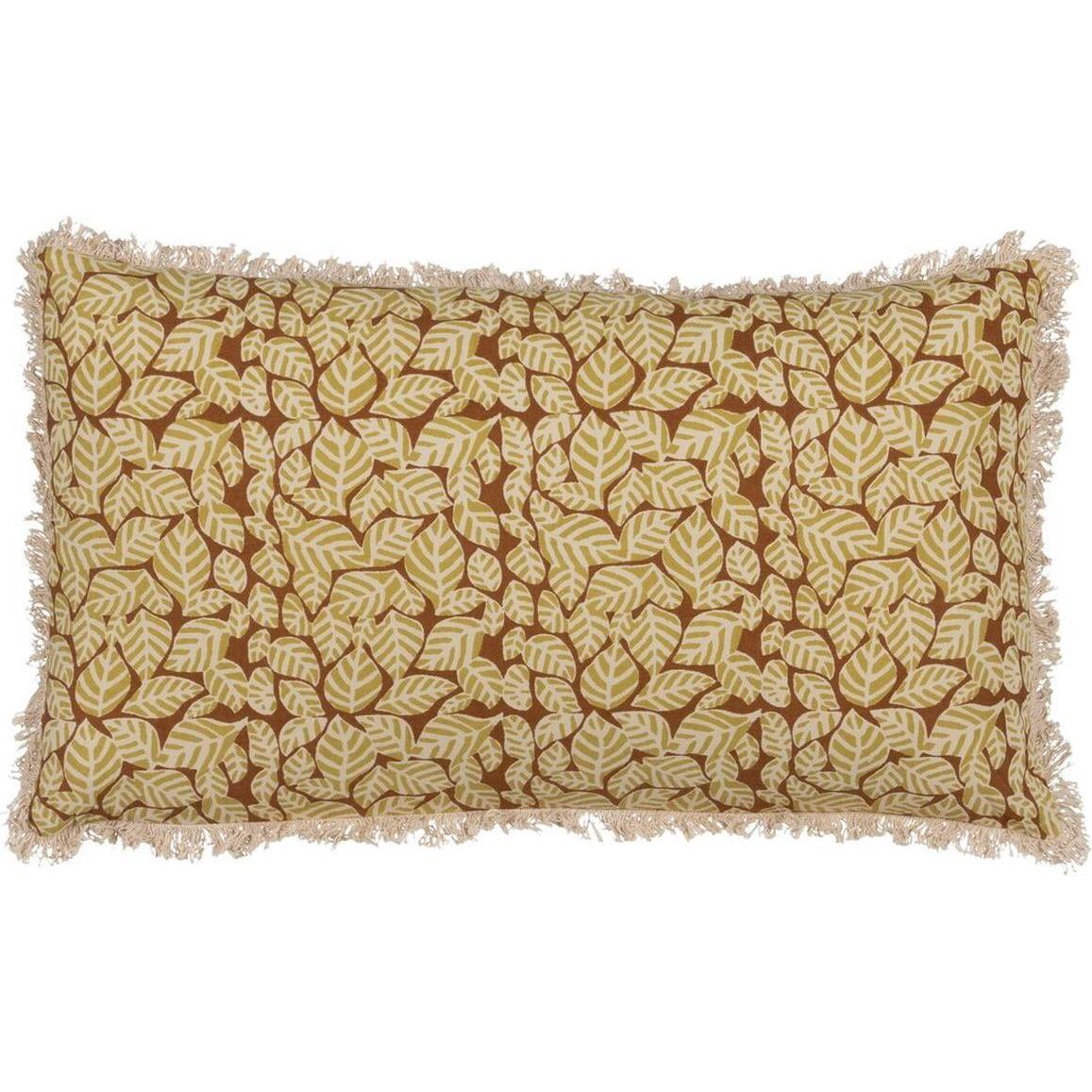 Natec, Dekokissen, Kissen Baumwolle Braun Beige 50 x 30 cm (50 x 30 cm)