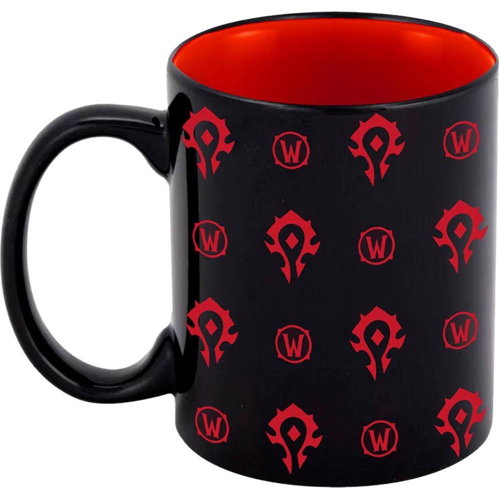 Magni Blizzard - Mug World of Warcraft: Horde with Gift Packaging, Tazza, Rosso, Nero