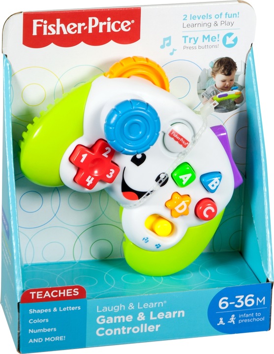 Produktbild Fisher-Price Lernspass Spiel-Controller (DU, F, D, I, QE)