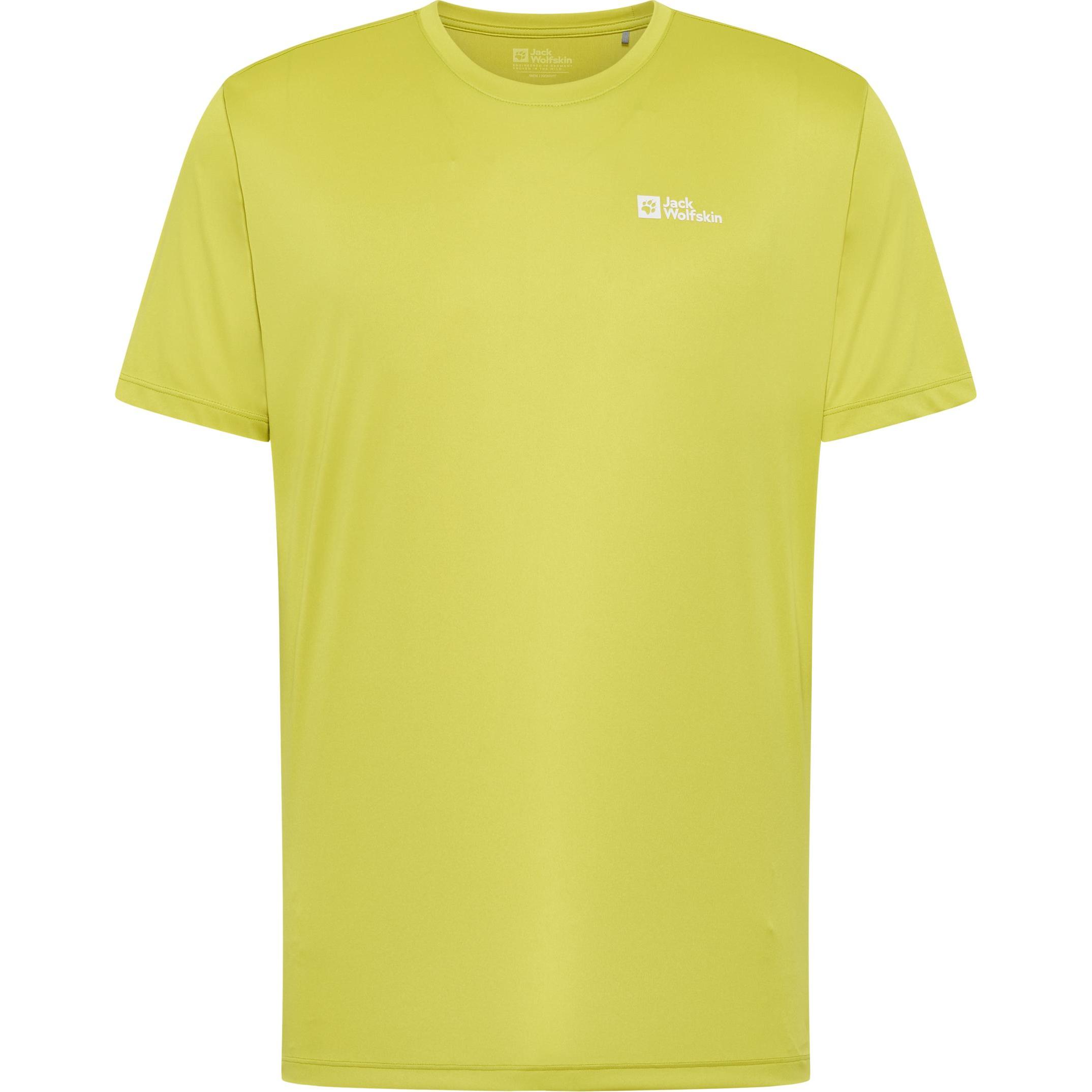 Jack Wolfskin, Herren, Sportshirt, Tech T M (3XL), Gelb, 3XL