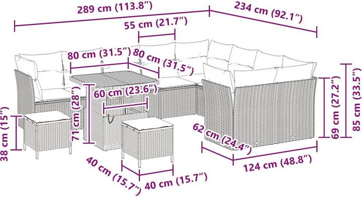 Produktbild vidaXL Naomi