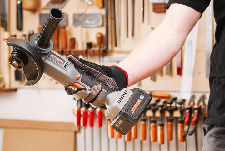 Produktbild Toya Sthor Winkelschleifer 20v 125mm Ohne Akku Und Ladegerät (125 mm)