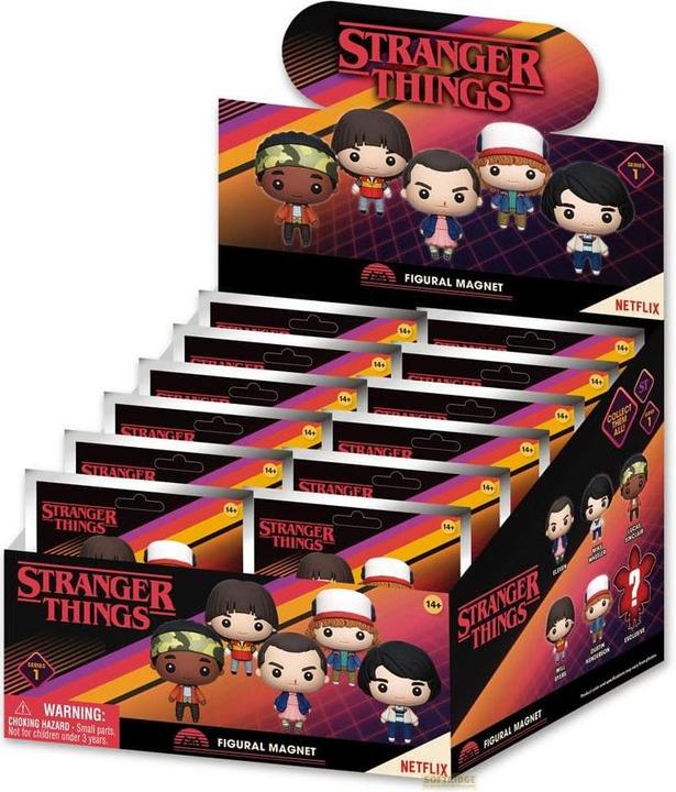 Immagine prodotto Monogram Int. Stranger Things Magnete blind pack Series 1 Display (12) (12x)