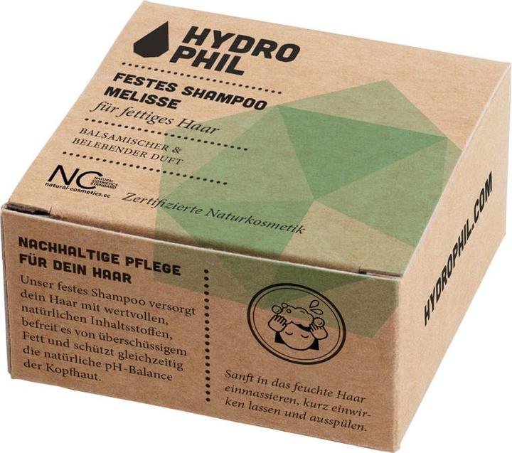 Produktbild Hydrophil Festes Shampoo Melisse für fettiges Haar (Festes Shampoo, 50 g)