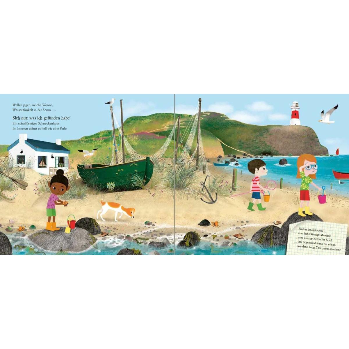 Thumbnail - Schau dich um in der Natur - Das Meer, Kinderbücher von Moira Butterfield, J.M. Verona