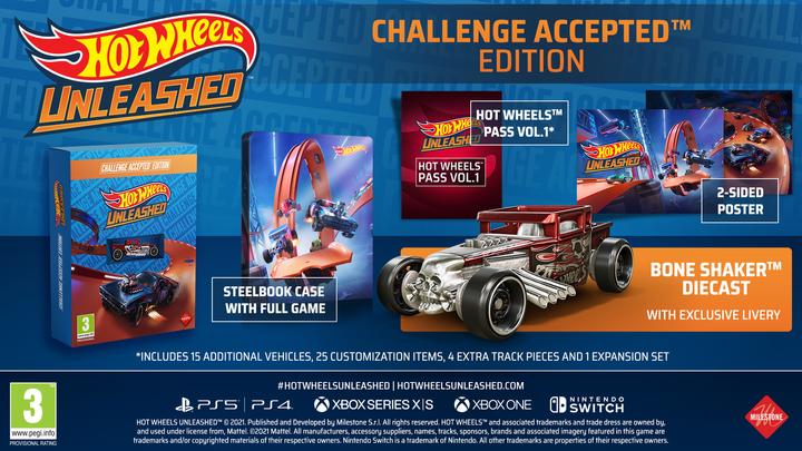 Actual product image Milestone Hot Wheels Unleashed - Challenge Accepted Edition (PS4, EN)