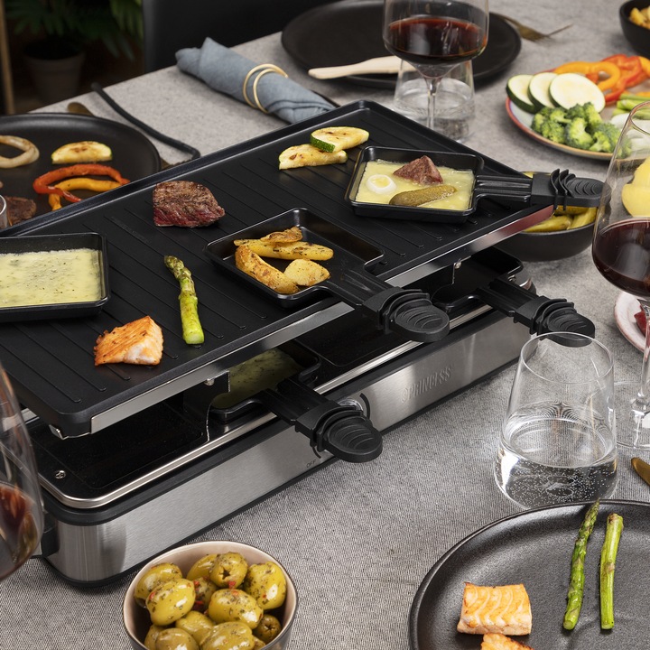 Actual product image Princess Raclette 8 Grill Deluxe