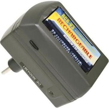 AGI Steckerladegerät kompatibel mit CR-V3 inkl.Akku (1 Stk., 1100 mAh, Ladegerät inkl. Akku), Akku Ladegerät