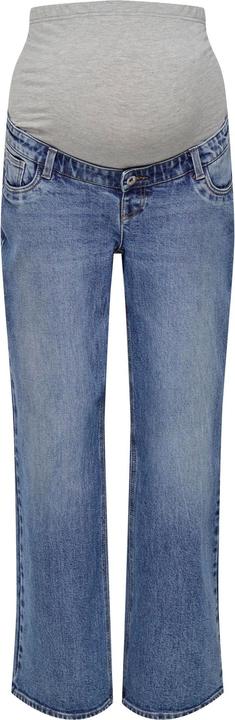 Actual product image Only Maternity OLMJUICY Hohe Taille Gerade geschnitten Jeans Jeans mit weitem Bein (L)