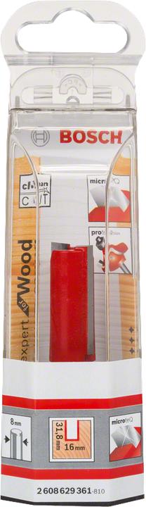 Image du produit Bosch Professional Zubehör Fraise à rainurer Expert for Wood, carbure, 8 mm, D1 16 mm, L 31,8 mm, G 66 mm