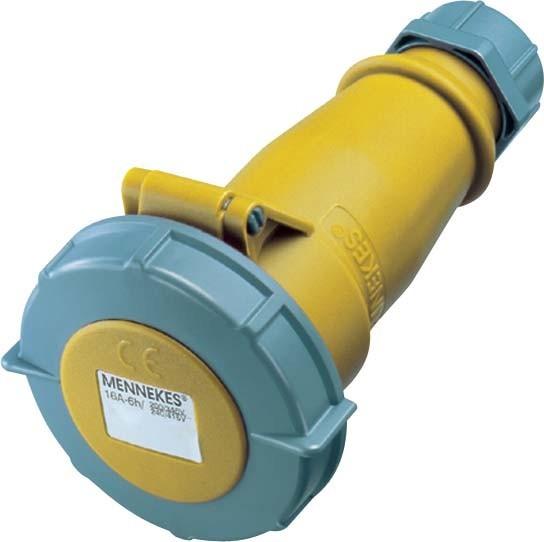 Produktbild Mennekes MEN 539 16A3P 4H110V Kupplung AM-TOP IP67 (IEC 60309)