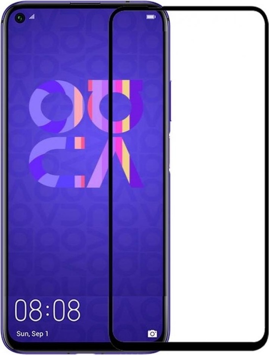 Produktbild Screenguard Huawei Nova 5T Full Screen Panzerglas Schutzfolie 2.5D 9H (1 Stück, Huawei Nova 5T)