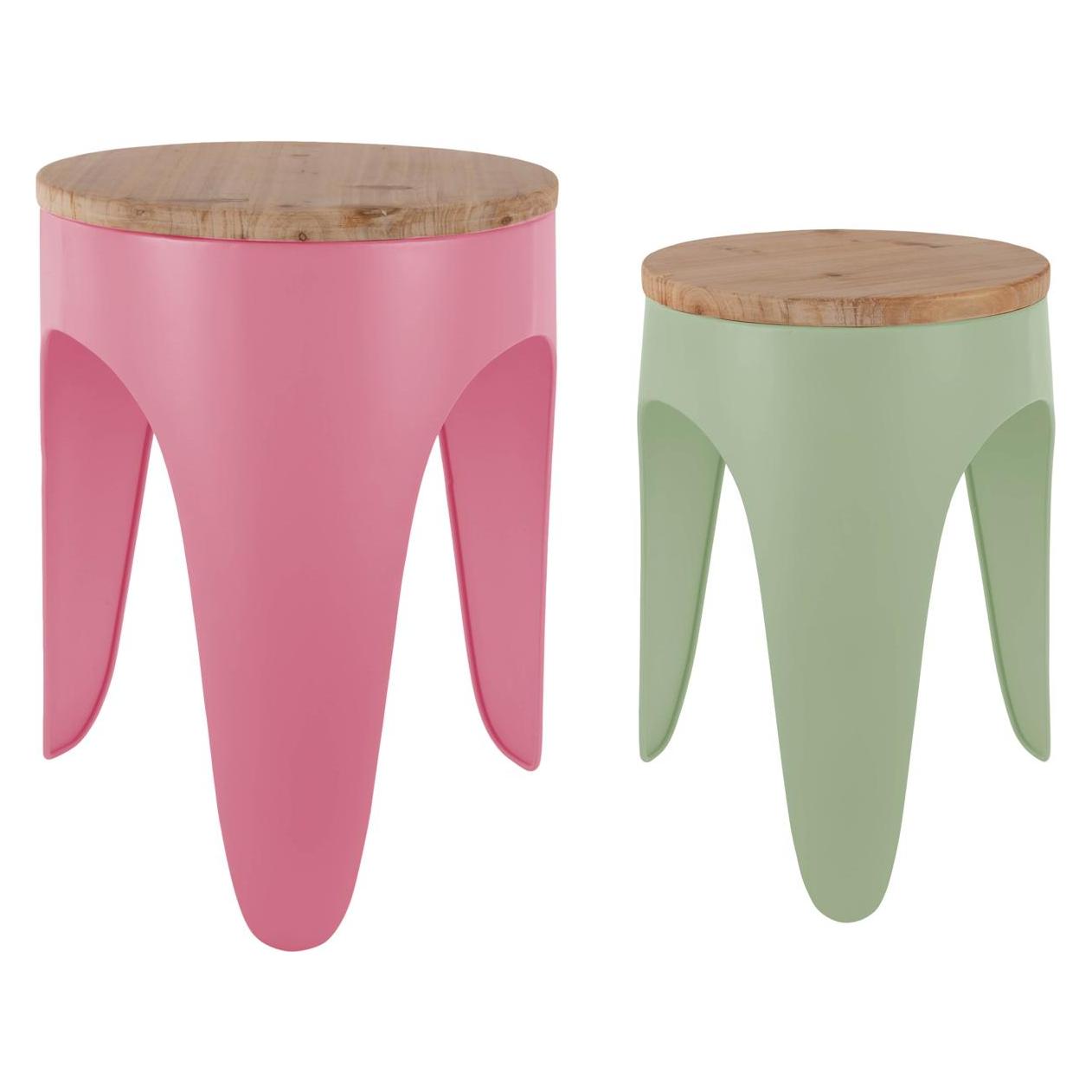 Leitmotiv, Kruk, Stool Set Double Funky