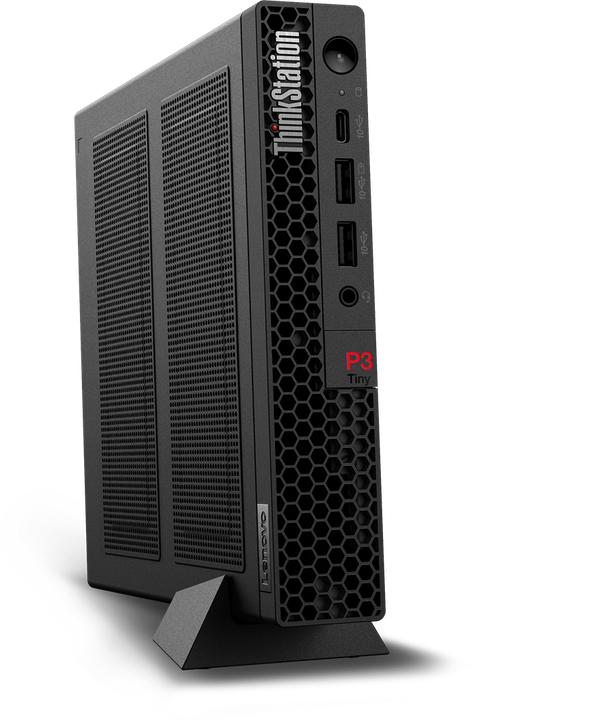 Actual product image Lenovo ThinkStation P3 Tiny (1000 GB, 32 GB, Intel Core i7-14700, UHD Graphics 770)