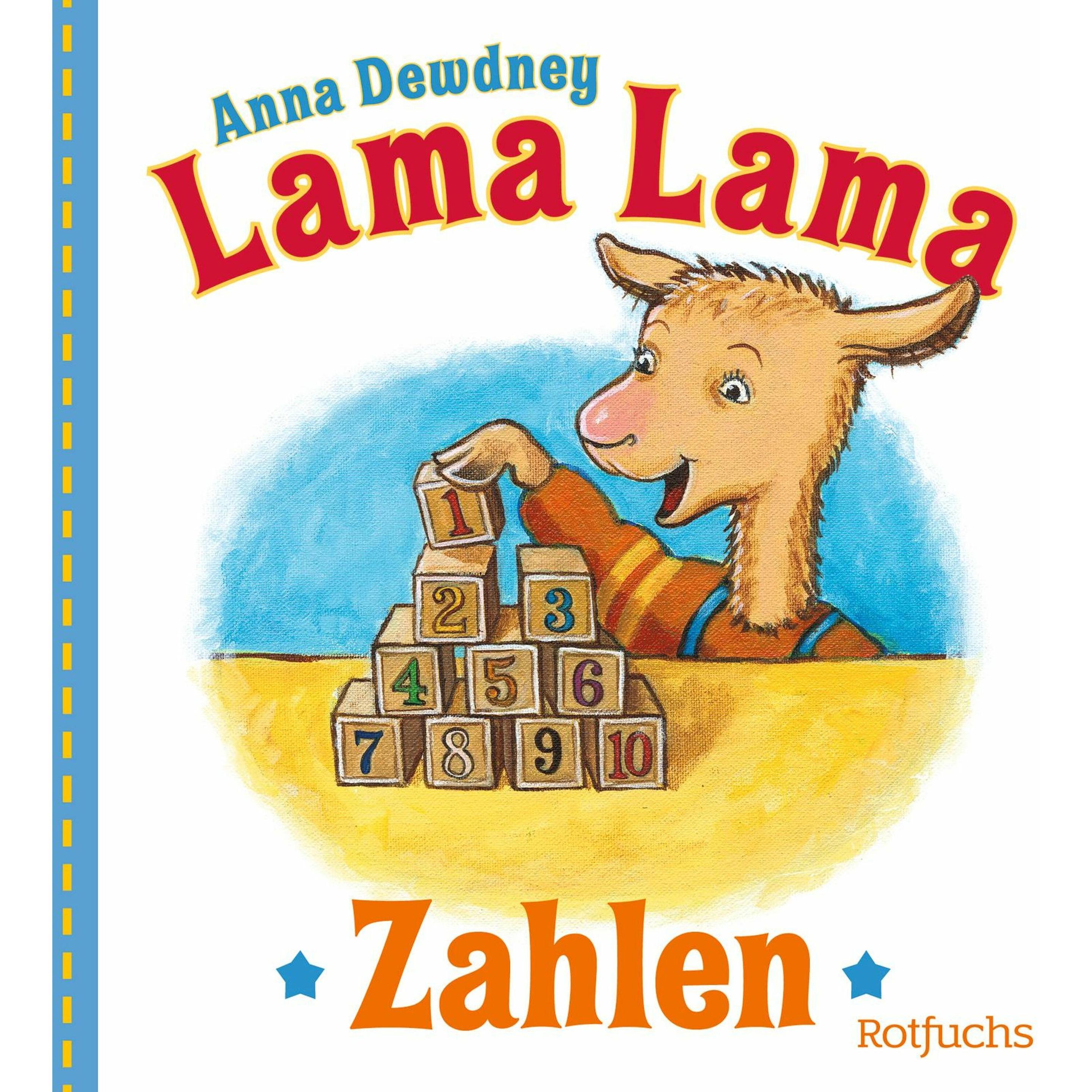 Rotfuchs, Babybücher, Lama Lama Zahlen (Deutsch)