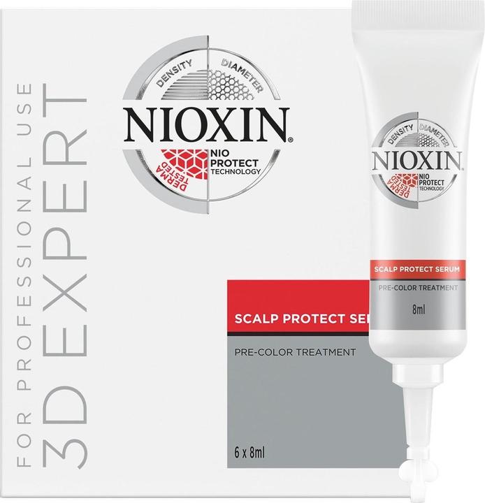Actual product image Nioxin Scalp Protect Serum Pre Color Treatment Professional Use 6x8ml (48ml) (60 ml)