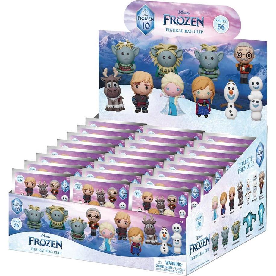 Thumbnail - Monogram Int., Schlüsselanhänger, Die Eiskönigin - Völlig unverfroren 3D PVC-Taschenanhänger 10th Anniversary Series 59 ...