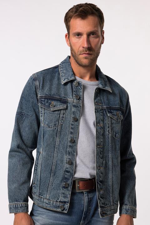 Produktbild JP1880 JP 1880 Jeansjacke, Badge auf der Schulter, 4 Taschen (XXL)