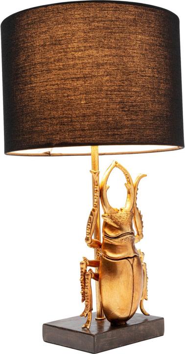 Produktbild Kare Design Tischleuchte Animal Beetle Gold 42cm