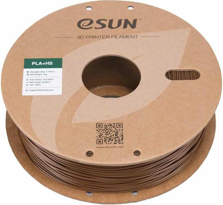 Produktbild eSUN EPLA+HS 1,75mm BROWN 1kg (PLA+, 1.75 mm, 1000 g, Braun)