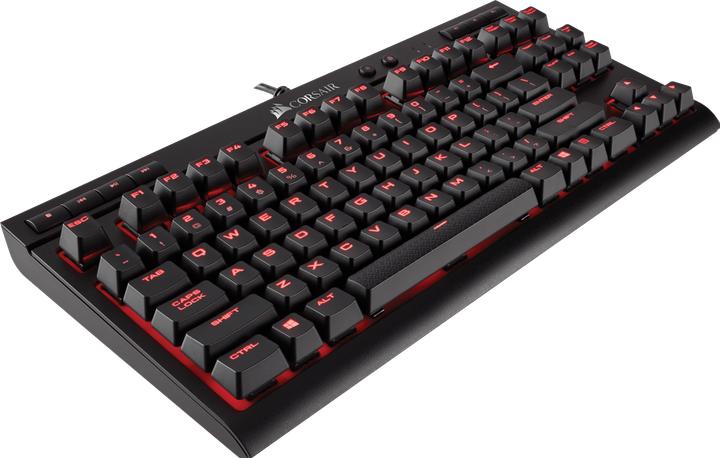 Actual product image Corsair Compact Mechanical Gaming Keyboard K63 Compact, CHERRY MX Red, ENG layout (US, Cable)