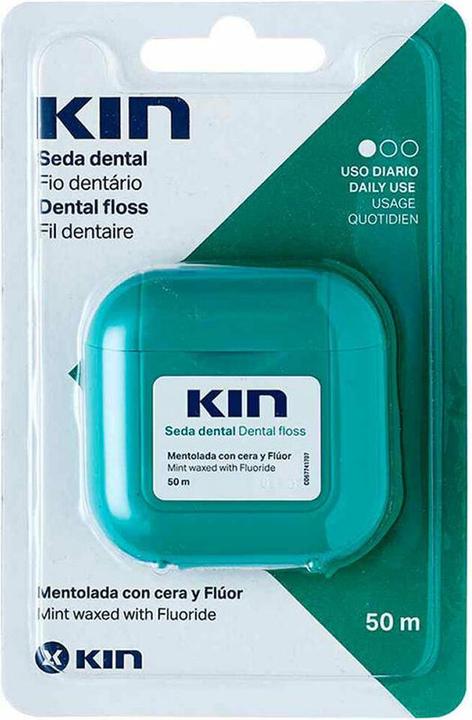 KIN Seda Dental mit mentholhaltigem Wachs 50 ml (50 m)