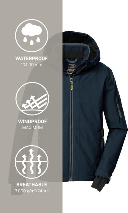 Actual product image Killtec Boy's KSW 202 Ski Jacket (140)
