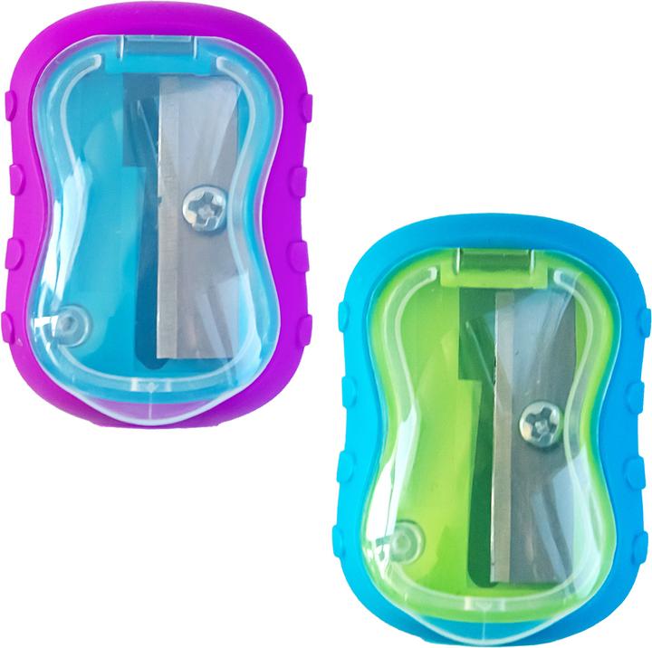 Produktbild Idena Anspitzer gummiert mit Deckel 2er