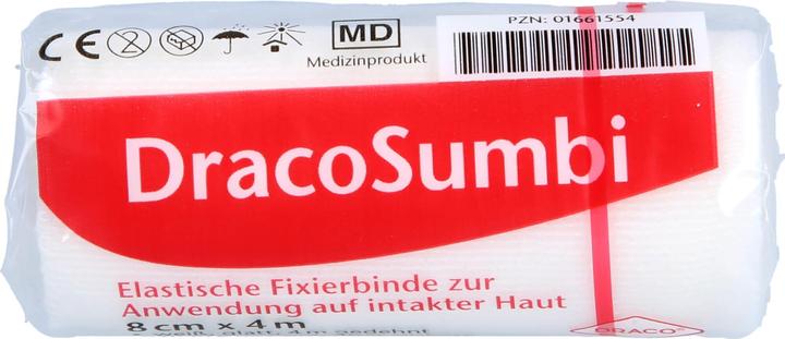 Produktbild Dr. Dry DracoSUMBI FIXIERB WEISS 8CM, 1 St BIN