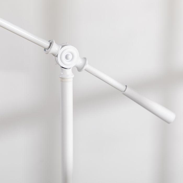 Image du produit Swisshandel24 Stehlampe höhenverstellbar, 40 W Stehleuchte exkl. Leuchtmittel mit E27 Sockel (E27)