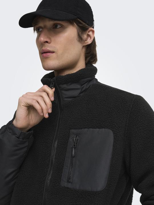 Produktbild Only & Sons Onstyro Padded Sherpa Jacket Noos (M)