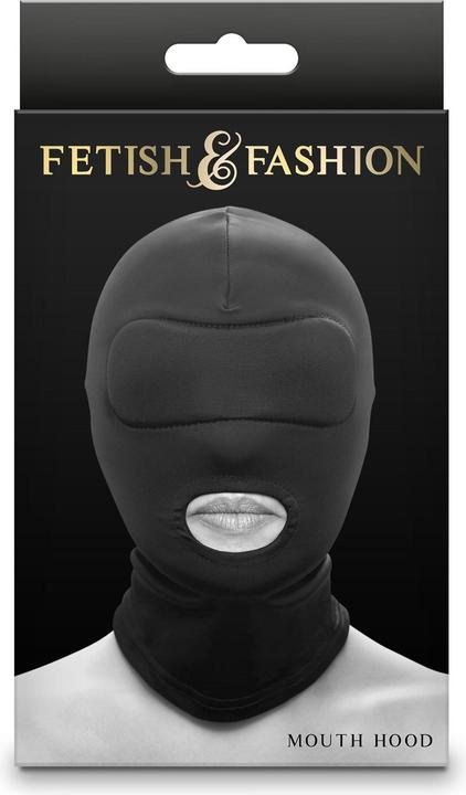 Actual product image NS Novelties Fetish and Fashion Mouth Hood White