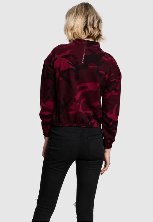 Actual product image Urban Classics Ladies Camo Turtleneck Crew (S)