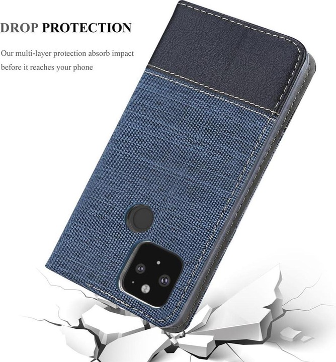 Image du produit Cadorabo Couverture look jeans Book (Google Pixel 5)