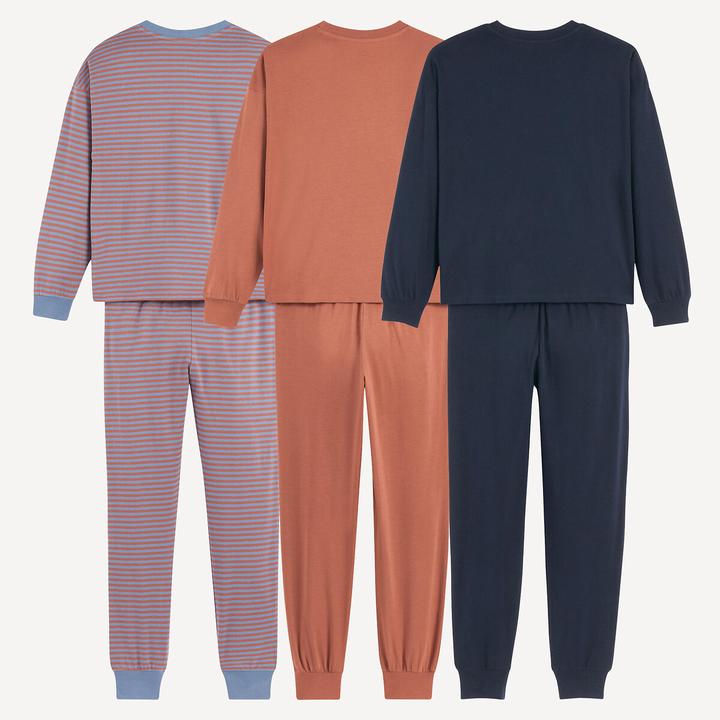 Produktbild La Redoute Collections 3er-Set Pyjamas aus Baumwolljersey (92)