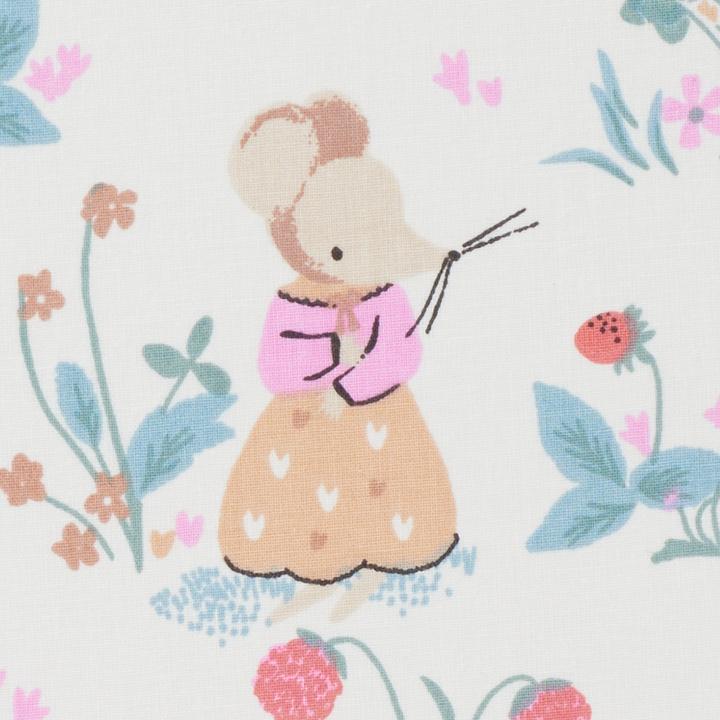 Immagine prodotto VBS Baumwoll-Stoff "Garten-Mäuse", 150 cm breit, Meterware