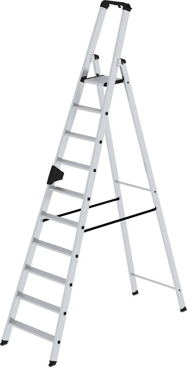 Produktbild Munk Stufen-Stehleiter einseitig begehbar 10 Stufen (Stehleiter)