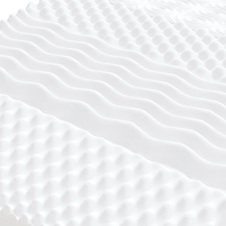 Produktbild VidaXL Schaumstoffmatratze 160 x 210 cm 7-Zonen Härtegrad 20 ILD (160 x 210 cm, Schaumstoffkern)