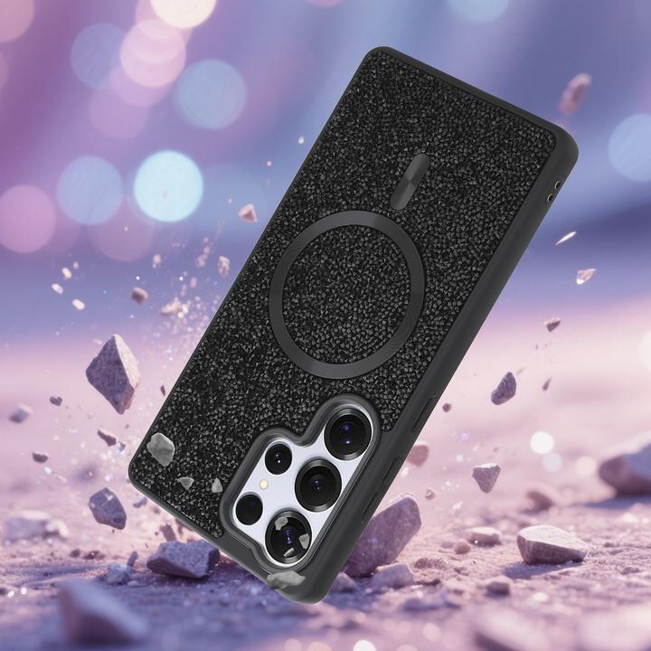 Actual product image Cadorabo Case for Samsung Galaxy S25 Ultra Glitter Sparkle Design (Samsung Galaxy S25 Ultra)