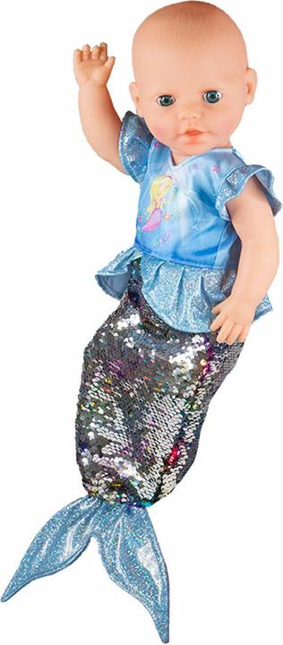 Actual product image Heless Doll dress mermaid with sequins