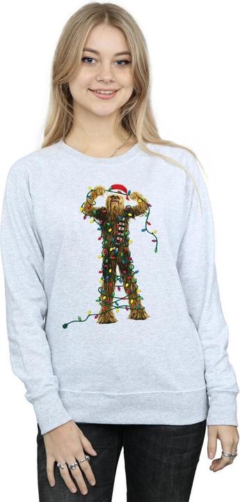 Image du produit Star Wars - Sweat CHEWBACCA CHRISTMAS LIGHTS - Femme (XL)