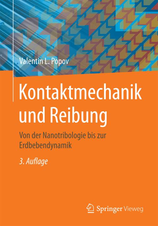 Produktbild Kontaktmechanik und Reibung (Valentin L. Popov, 2016)