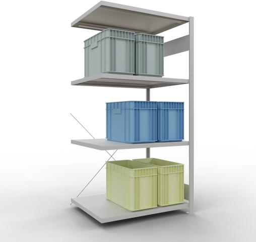 Image du produit Schulte Lagertechnik Système d'assemblage MULTIplus330 avec entretoise croisée