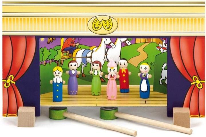 Actual product image Topbright Toys Magnetic Theater kids theater, kids, theater, kids show (English, French)