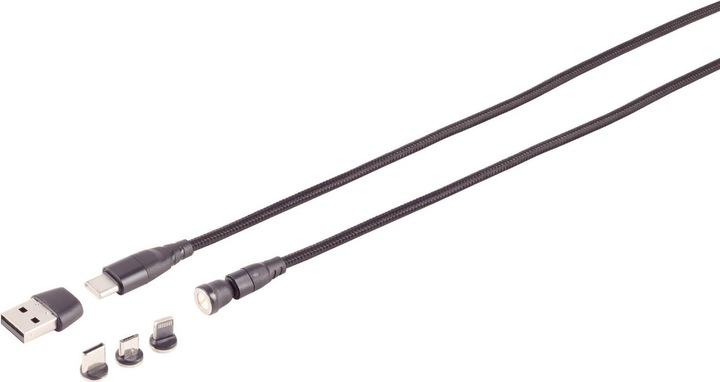 Produktbild Shiverpeaks 6in1 Magnetkabel (2 m, USB 2.0)