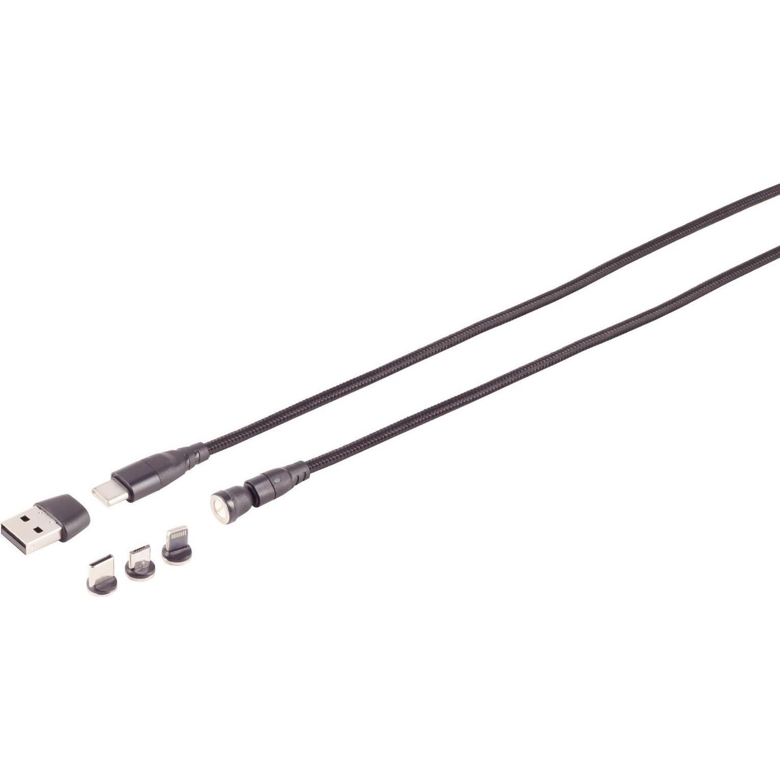 Shiverpeaks 6in1 Magnetkabel (2 m, USB 2.0), USB Kabel