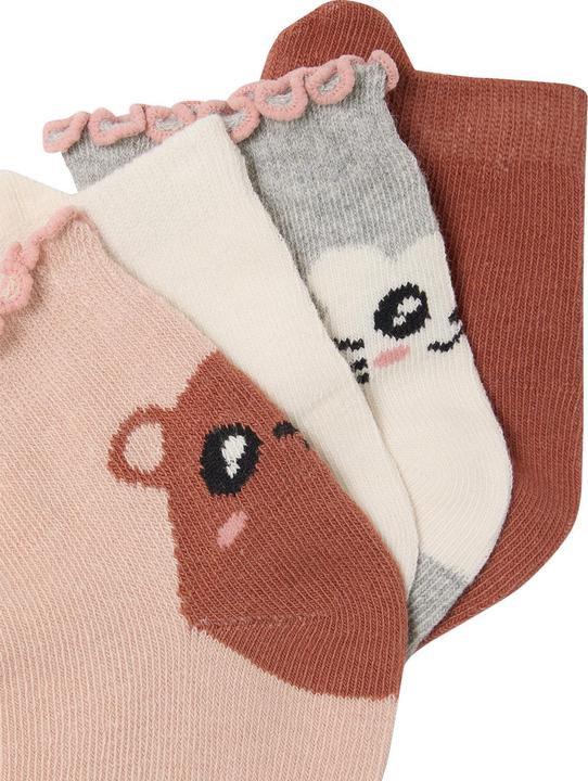 Produktbild Vertbaudet 4er-Pack Socken mit Tiermotiv, Kinder (4er Pack, 35, 38)